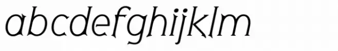 Spathe Pro Light Italic