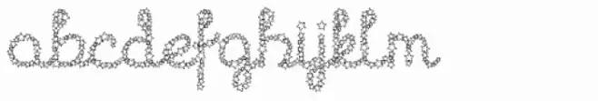 Star Cursive Shine