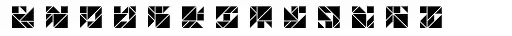 Tangram Squares Inline