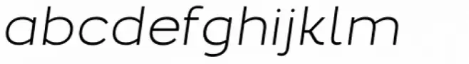Troia Rounded Light Italic