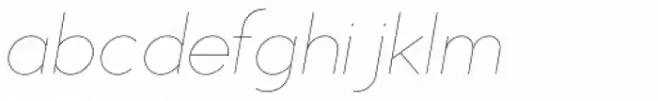 Typograph Pro UltraLight Italic