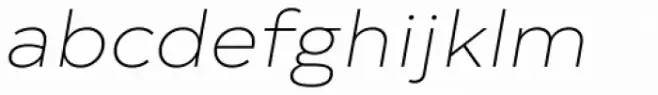 Typold Extended Thin Italic