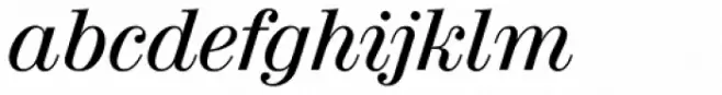 Valencia Serial Medium Italic