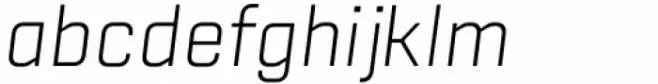 VTF Justina Ultra Light Italic GEO