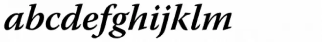 Warnock Pro SemiBold Italic