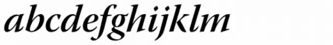 Warnock Pro SubHead SemiBold Italic