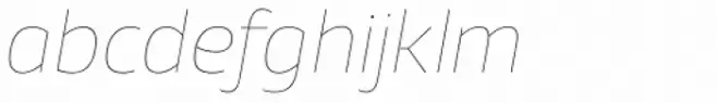 Xyngia Hairline Italic