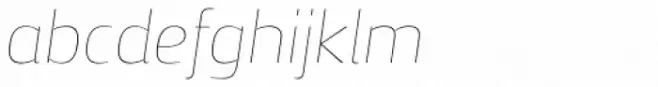 Zosimo Pro Ultra Thin Italic
