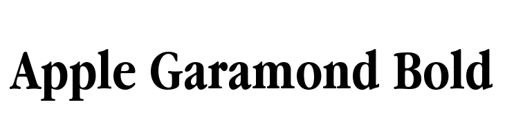Garamond bold font free download