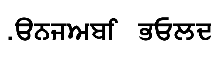 Punjabi Font